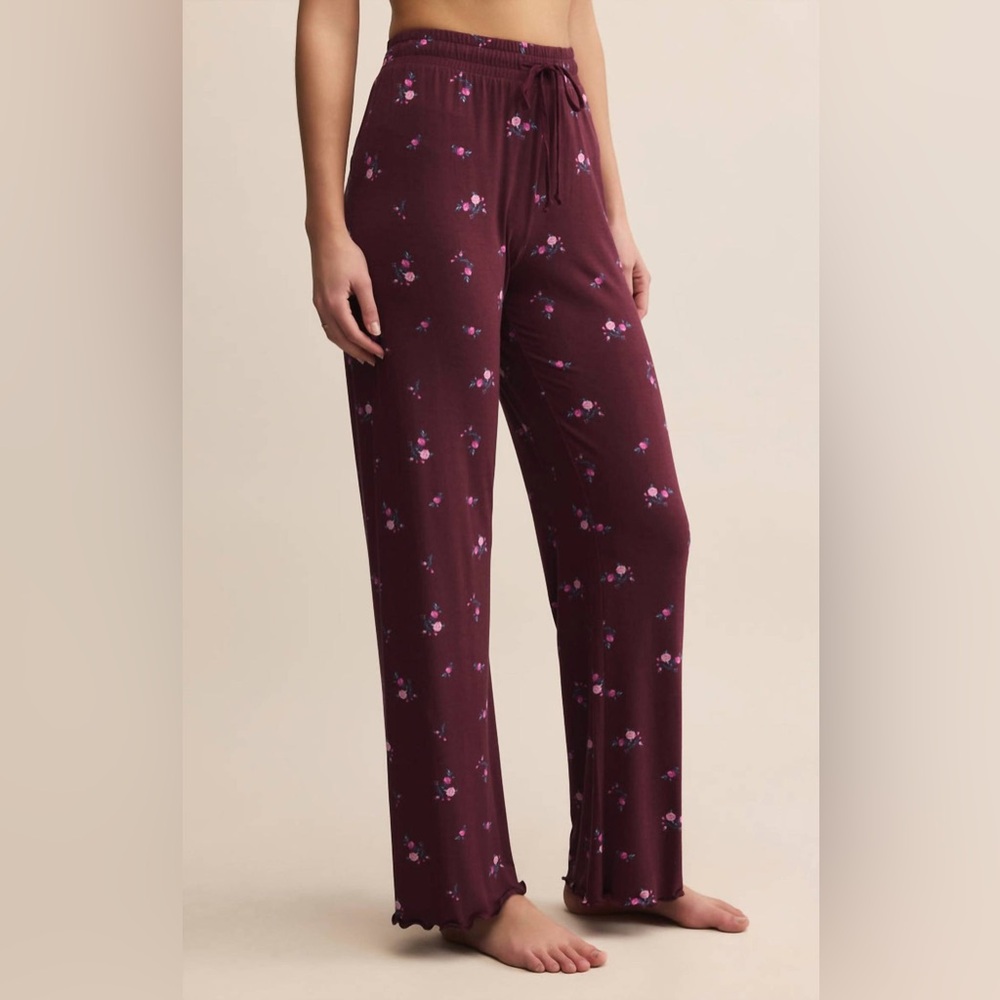 NWT Z Supply Lounge At Ease Ditsy Pants